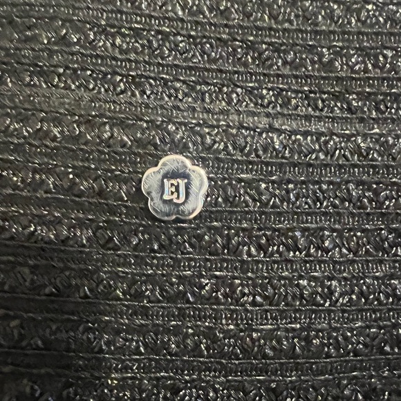 ERIC JAVITS SQUISHEE ISLA STRAW BAG - Picture 11 of 16